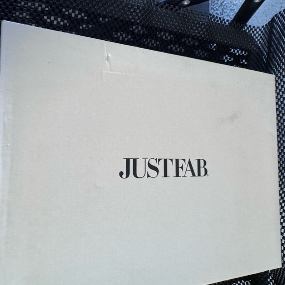 JustFab Black Crisscross Heels - Picture 11 of 11